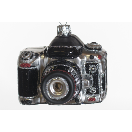 Christbaumschmuck-Glasornament Kamera - Fotoapparat