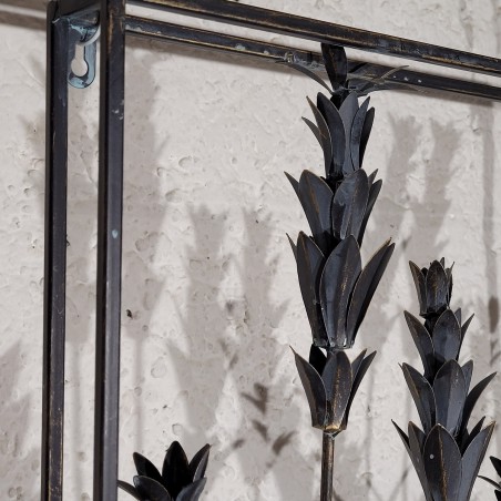 Wanddekoration-Bild 3D Summerflowers aus Metall