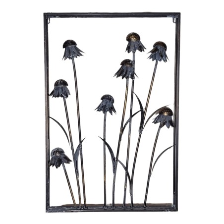 Wanddekoration-Bild 3D Springflowers aus Metall