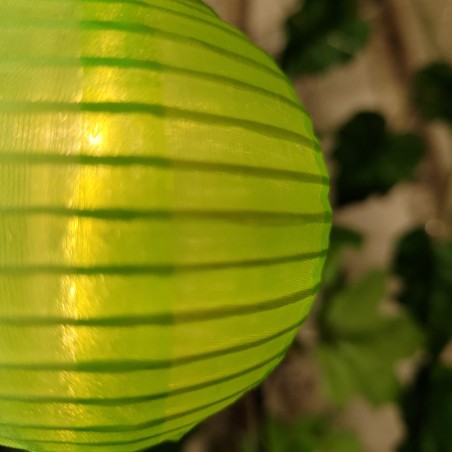 LED Solar-Lichterkette mit 10  farbigenNylon Balls