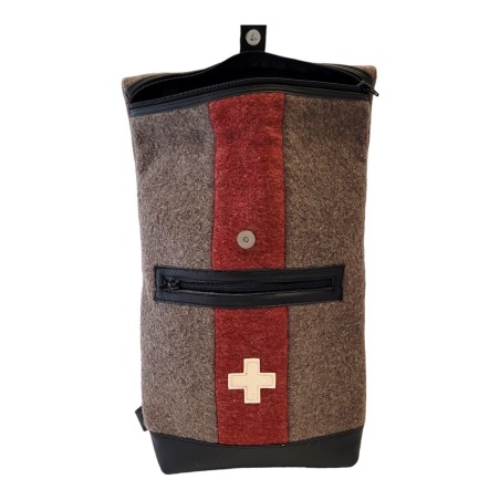 Rucksack aus Schweizer Armee-Decke
