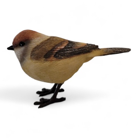 Vogel - Frühlingsvogel für Dekorationklein brauner Kopf