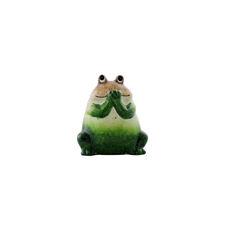 Gartenfigur Frosch klein sitzend
