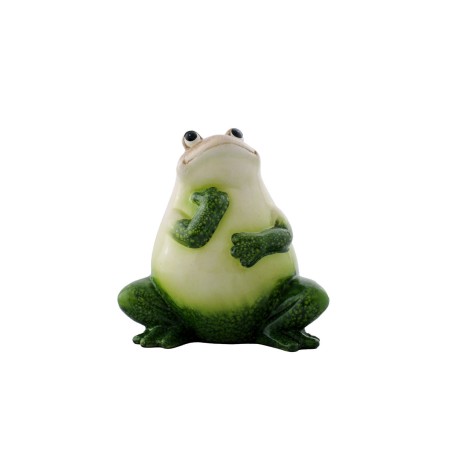 Gartenfigur Frosch gross sitzend