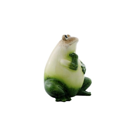 Gartenfigur Frosch gross sitzend