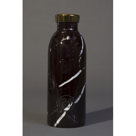 Trink-/Thermosflasche 24Bottles Black Marble